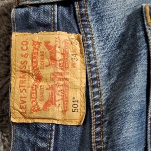 Mens 501 Levis
